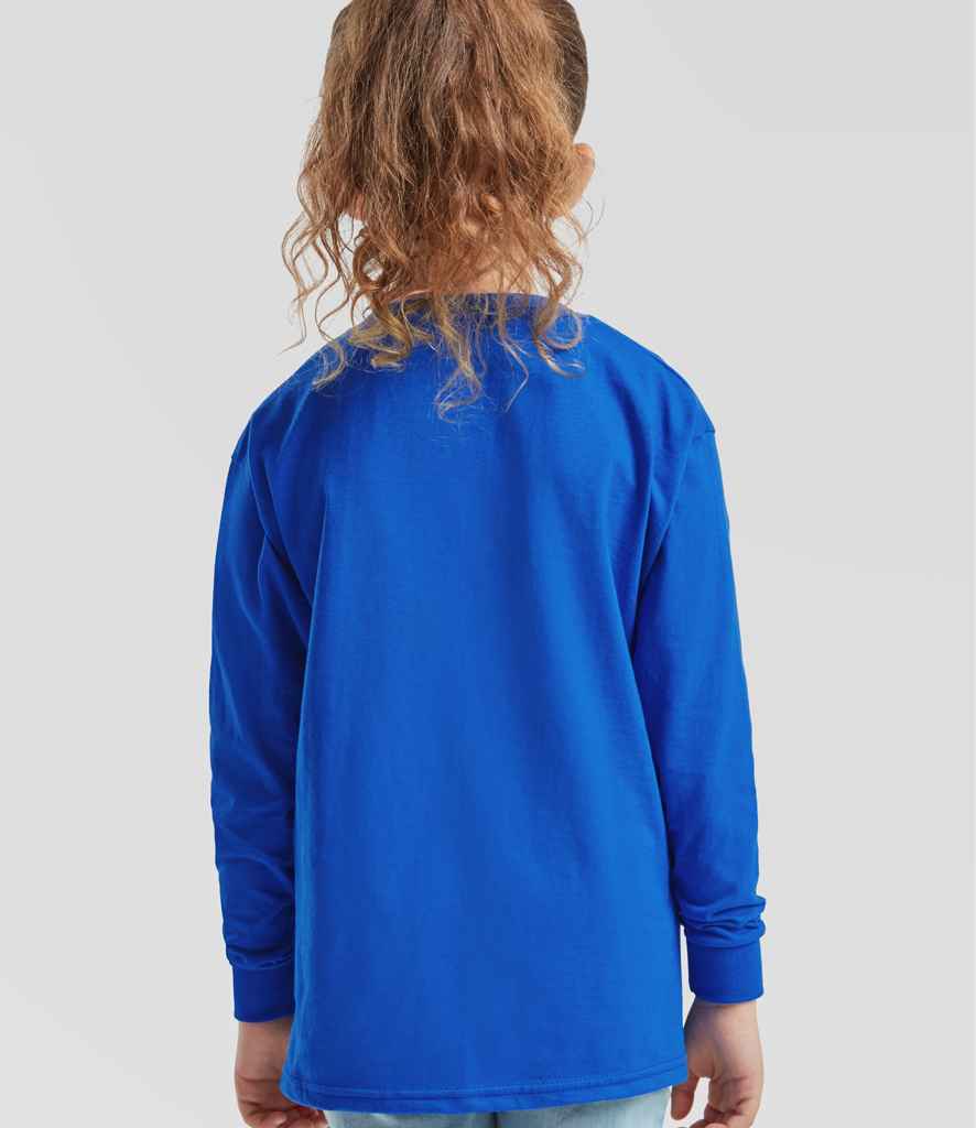 Fruit of the Loom Kids Long Sleeve Value T-Shirt - PenCarrie